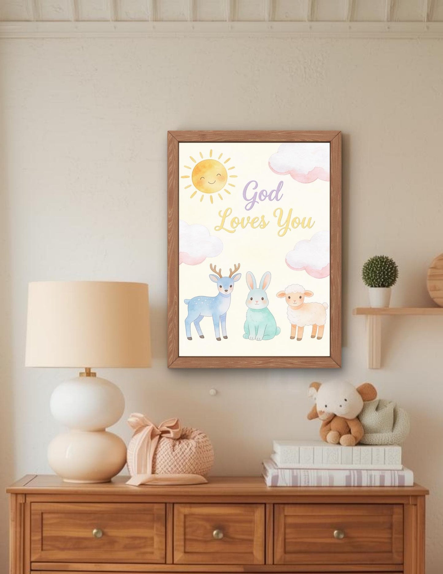 God Loves You Nursery Art_2