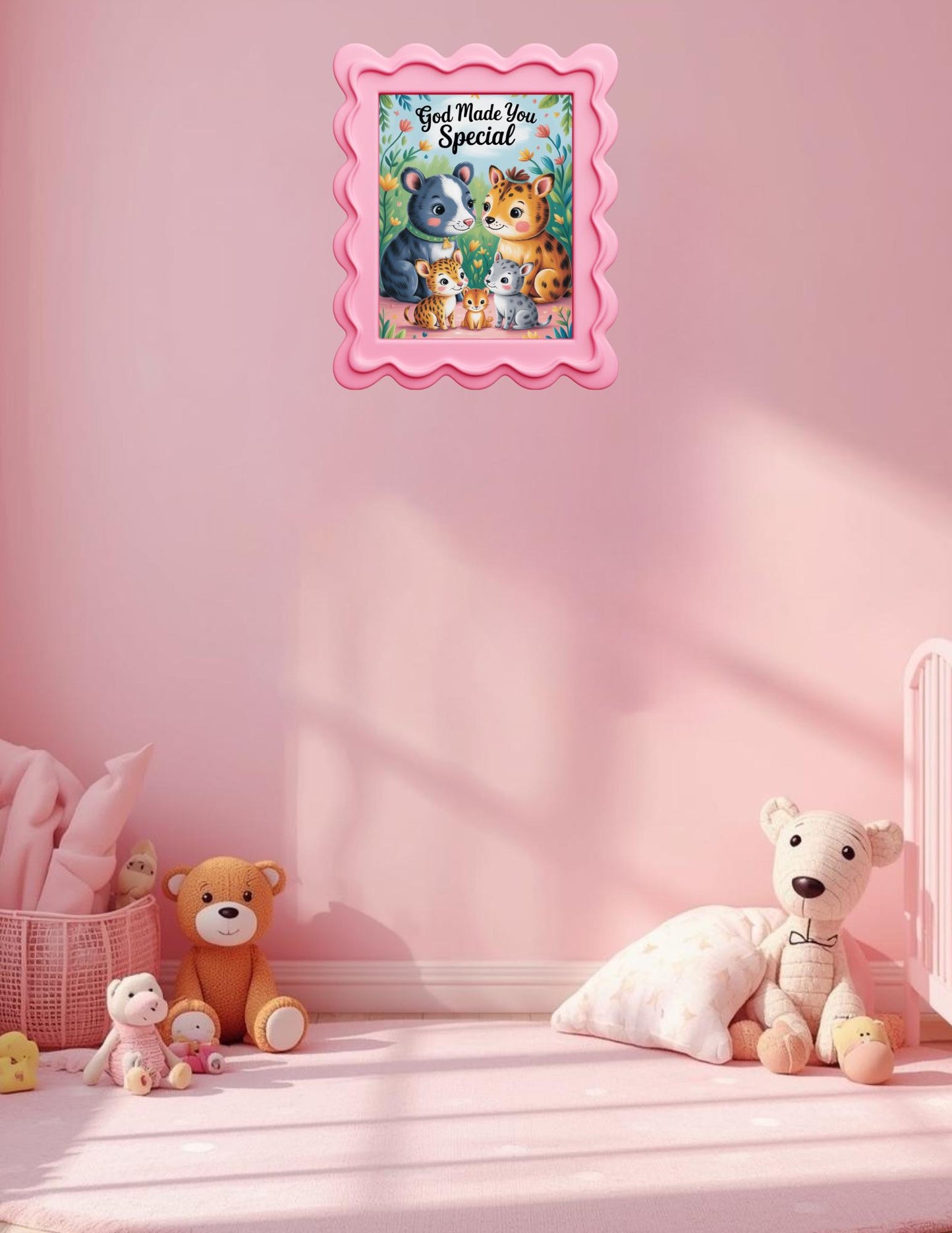 God Made You Special Nursery Art