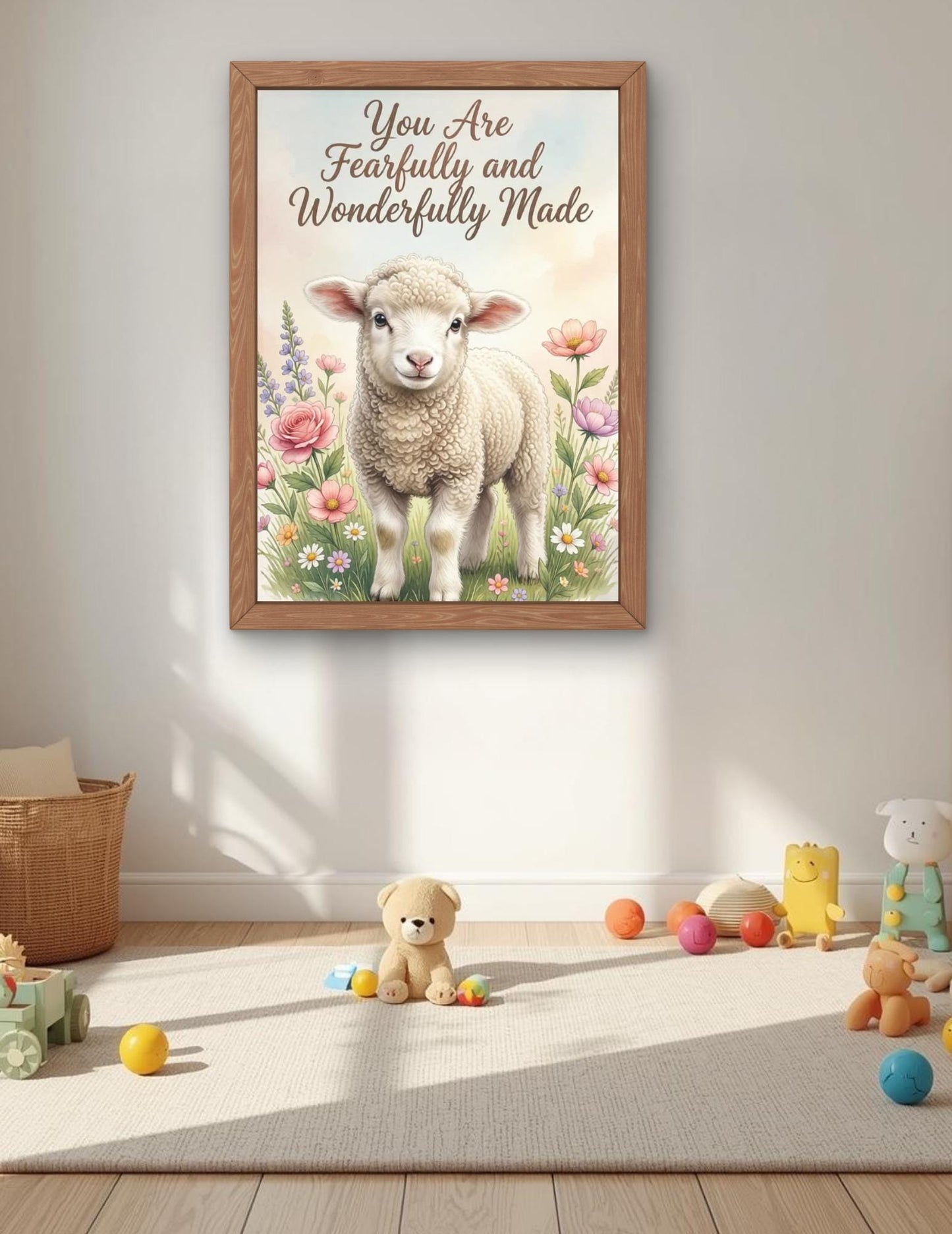 You are Fearfully and Wonderfully Made Nursery Art