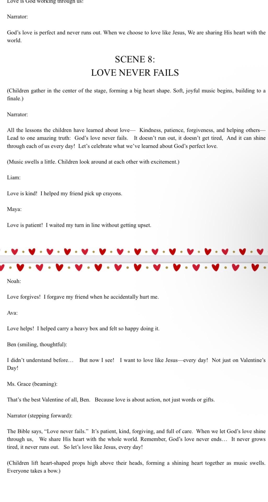LOVE IS. A Musical Skit