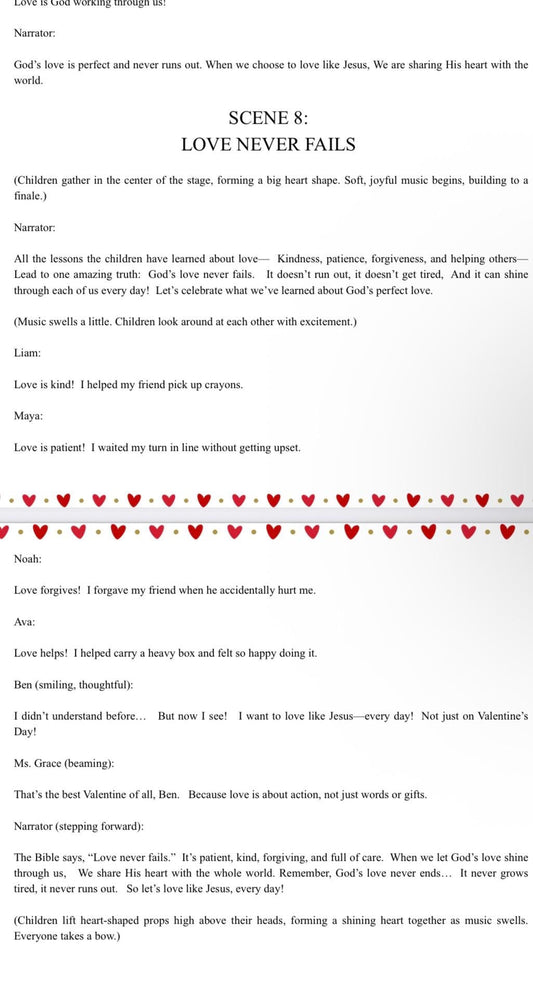 LOVE IS. A Musical Skit