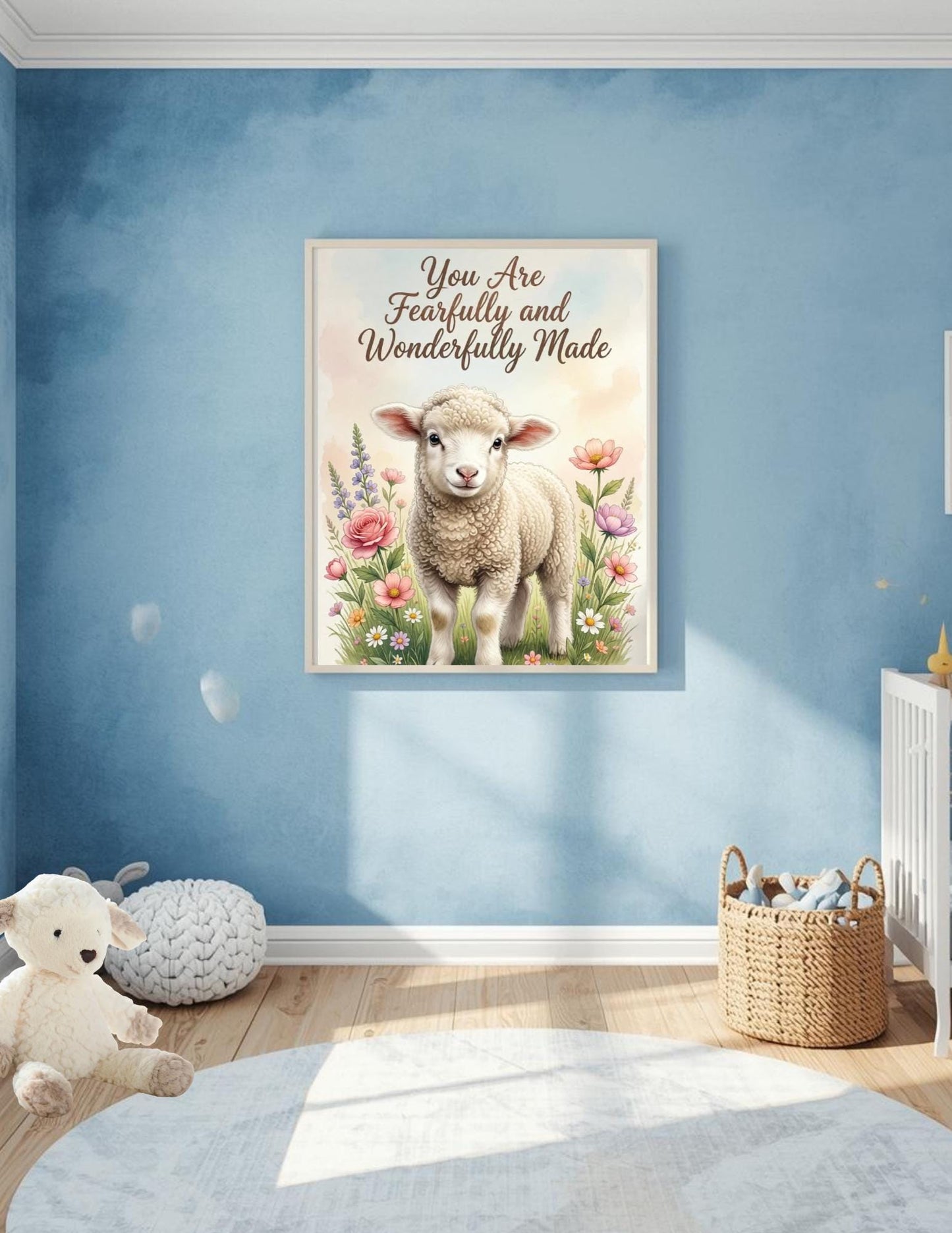 You are Fearfully and Wonderfully Made Nursery Art