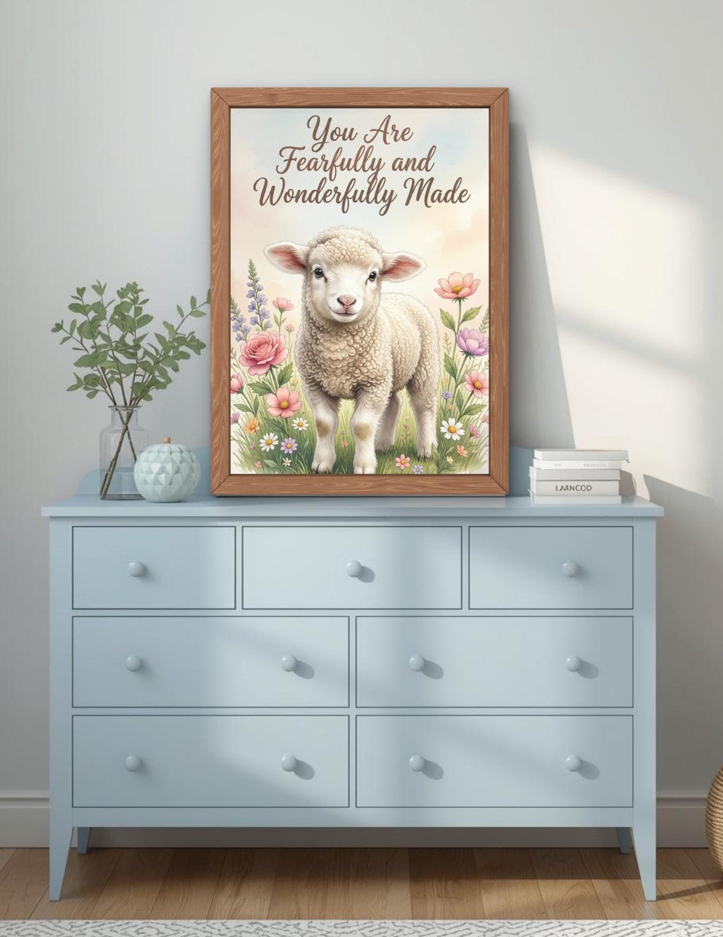 You are Fearfully and Wonderfully Made Nursery Art